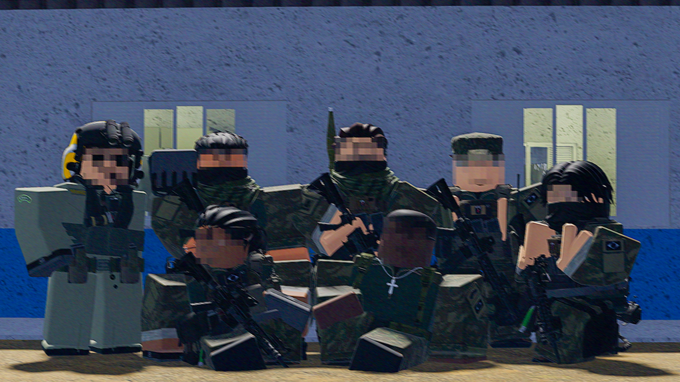 Operadores do batalhao em acao